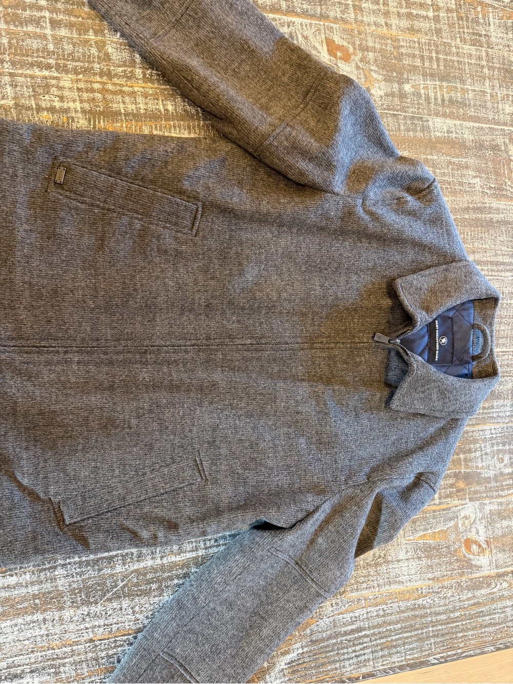 Men's Gray Wool-Blend Hart Schaffner Jacket